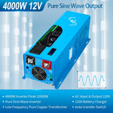 4000W DC 12V Pure Sine Wave Inverter With Charger