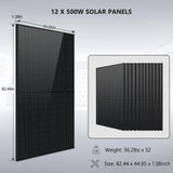 6000W Hybrid Solar Kit