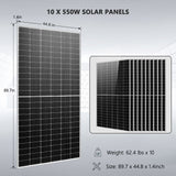 5550W Off-Grid Solar Kit