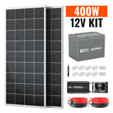 400W Complete Solar Kit