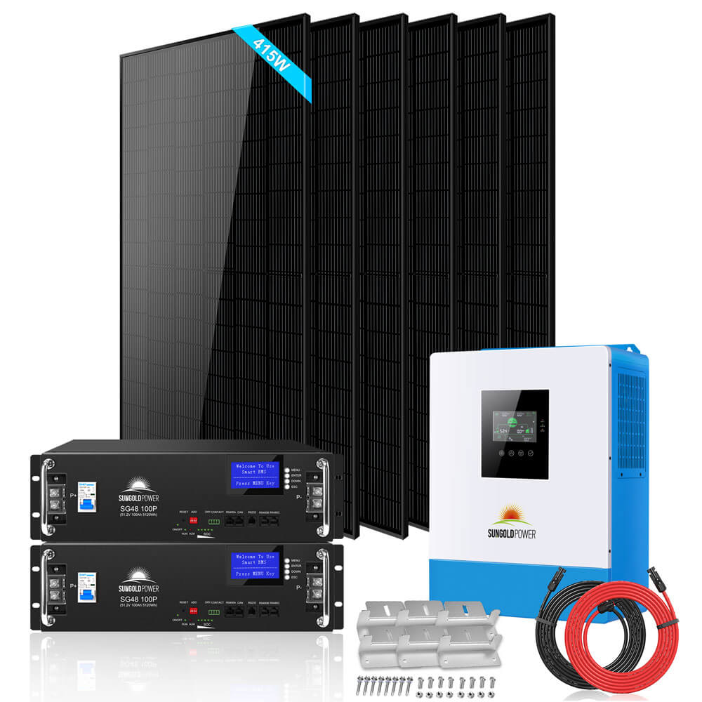2490W Off-Grid Solar Kit