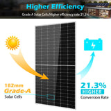 550W Monocrystalline PERC Solar Panel UL 61730