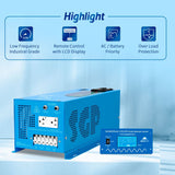 3000W DC 12V Pure Sine Wave Inverter With Charger