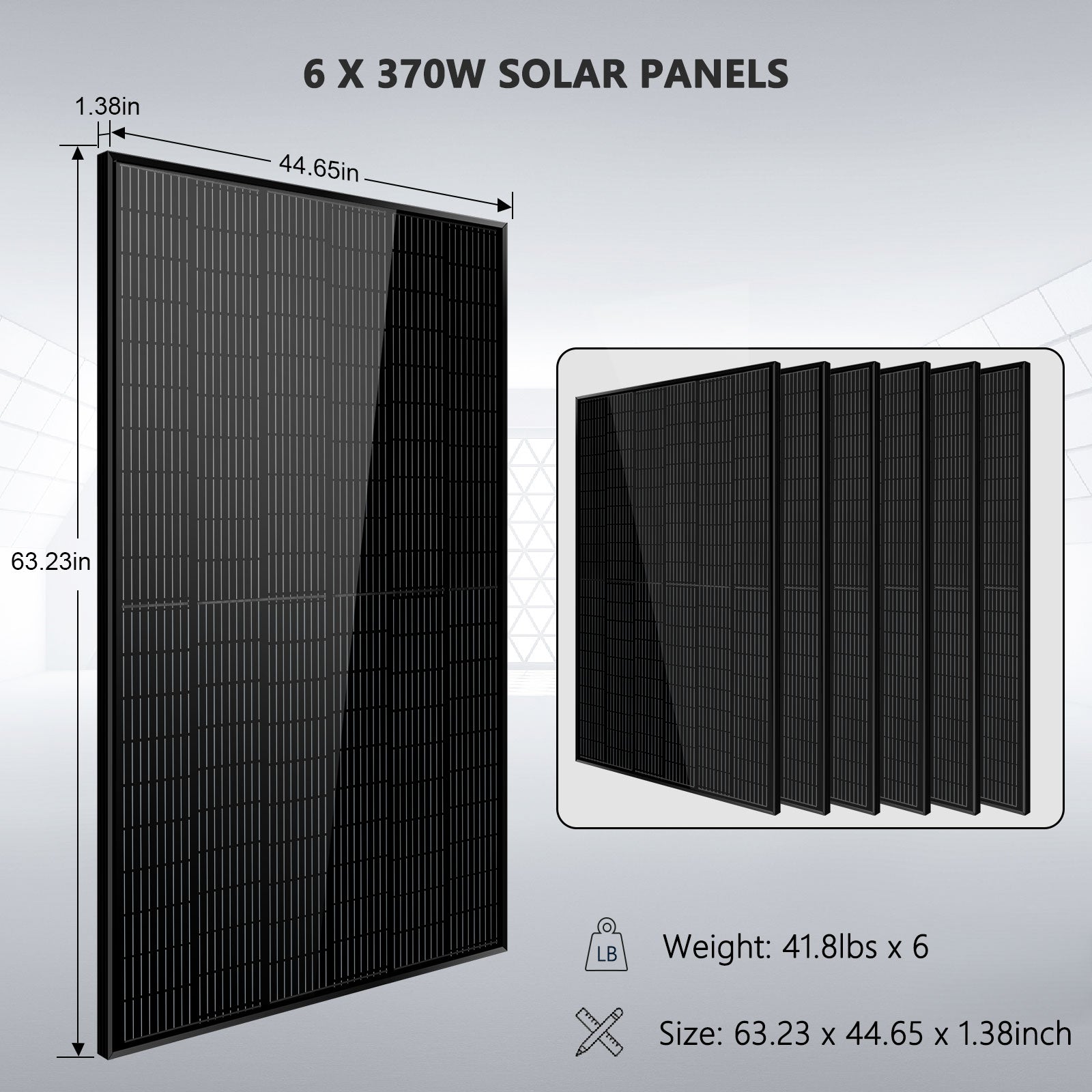 2220W Off-Grid Solar Kit