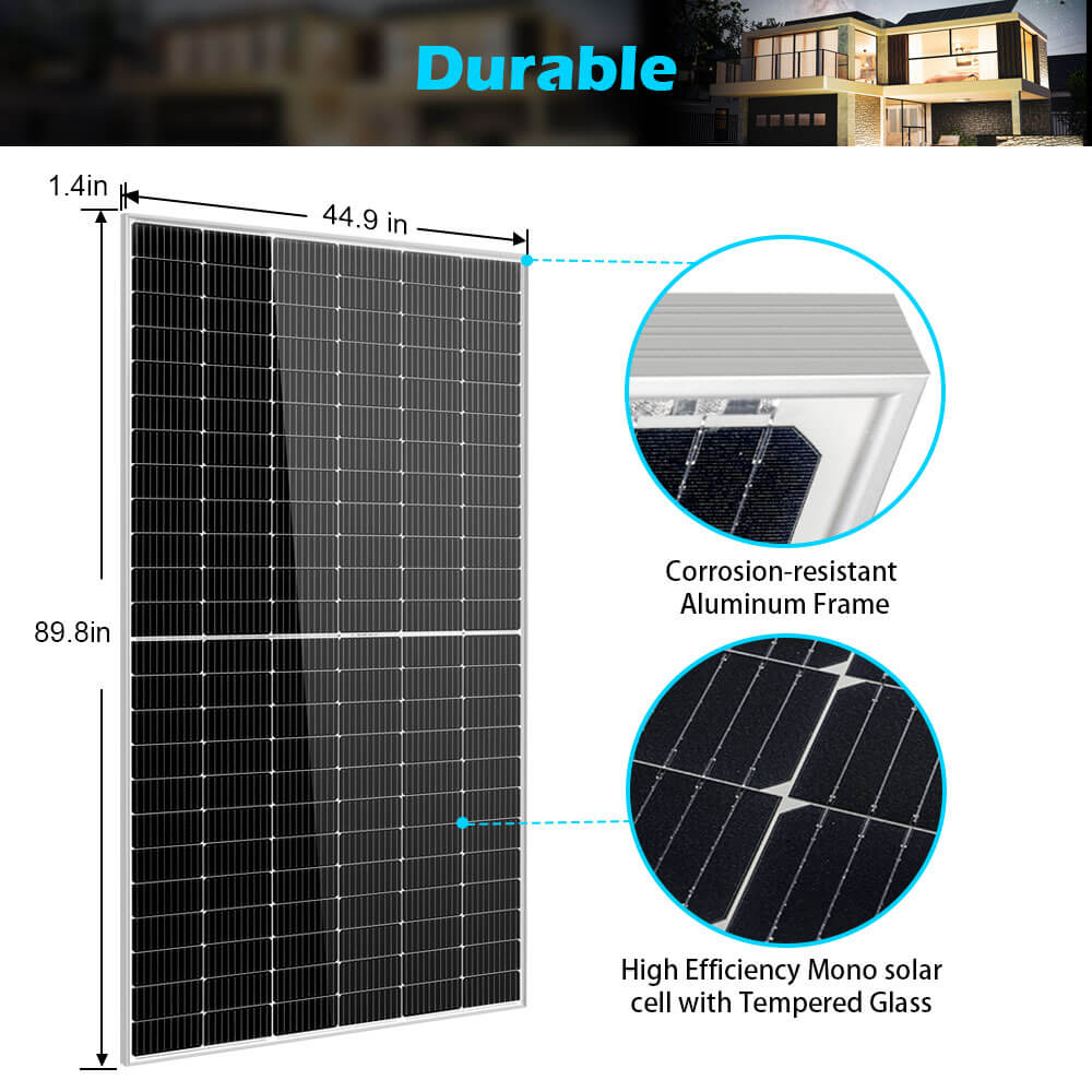 550W Monocrystalline PERC Solar Panel UL 61730