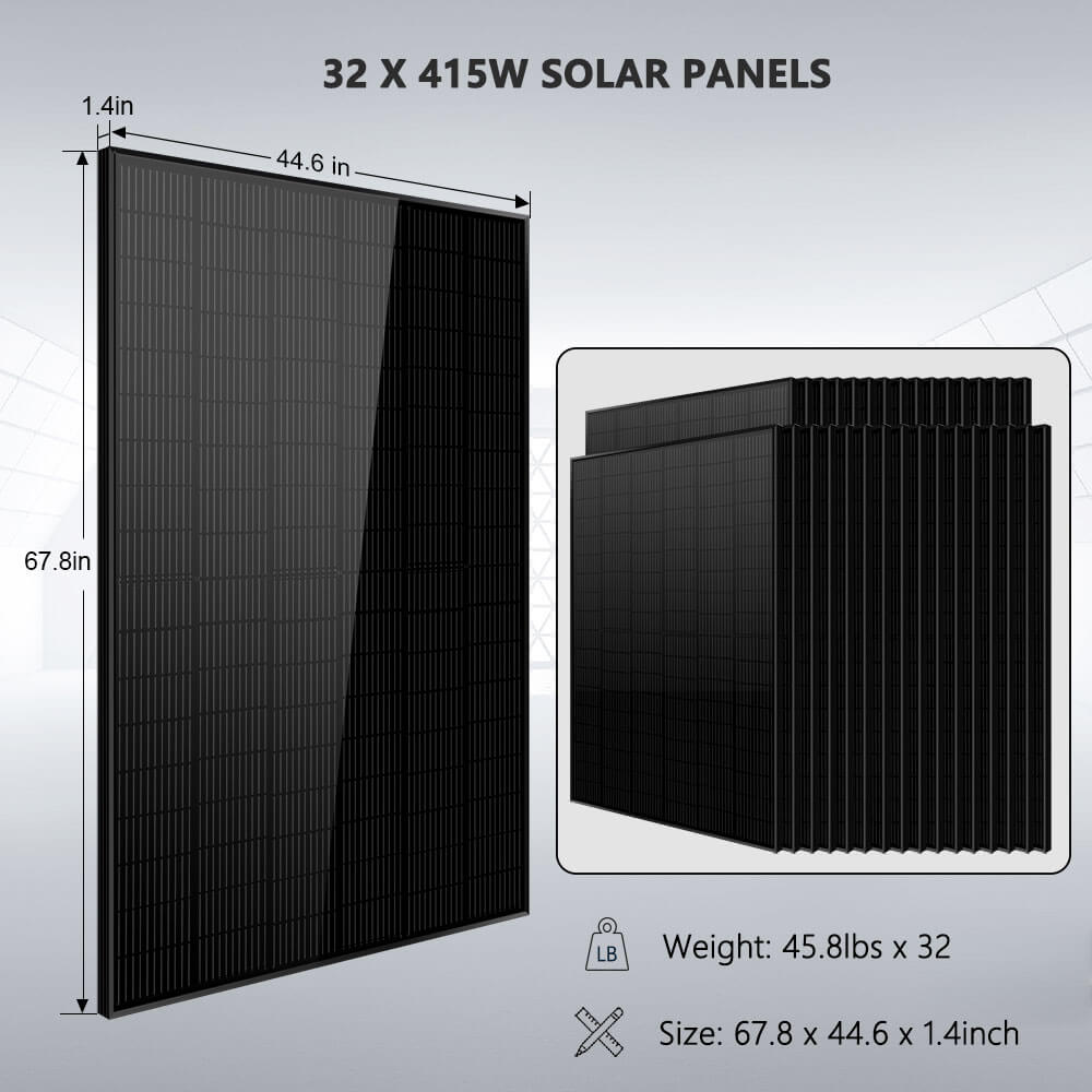 13280W Hybrid Solar Kit