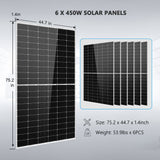 2700W Complete Off-Grid Solar Kit