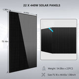 9680W Off-Grid Solar Kit