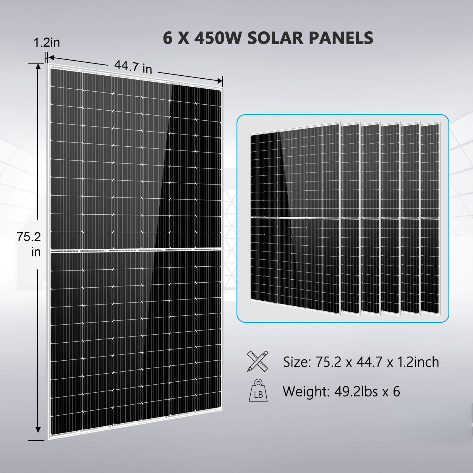 2700W Solar Kit