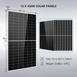 5400W Off-Grid Solar Kit