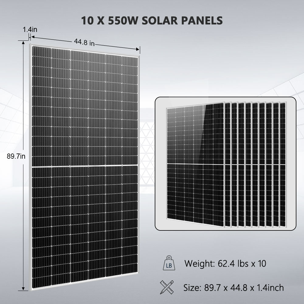 5550W Off-Grid Solar Kit
