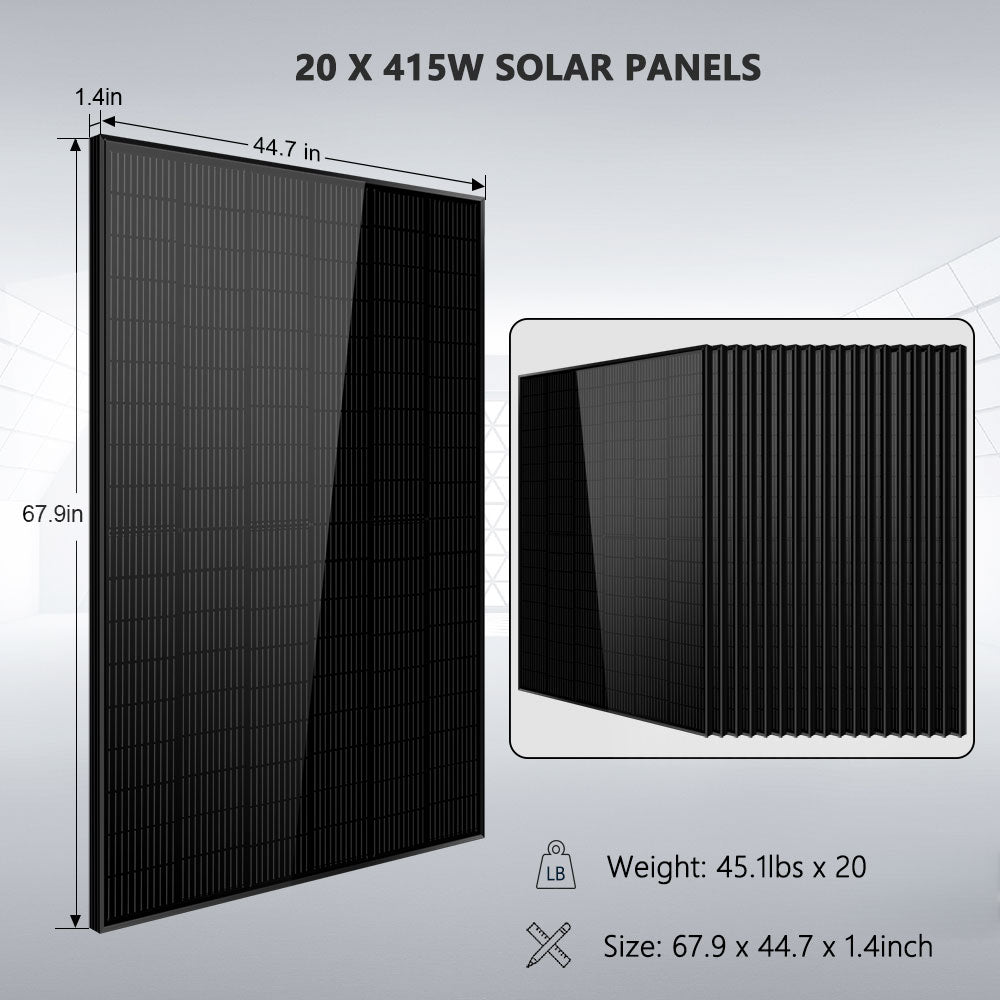 8300W Off-Grid Solar Kit