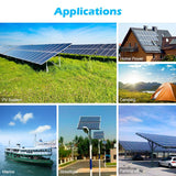 370W Mono Black PERC Solar Panel UL 61730