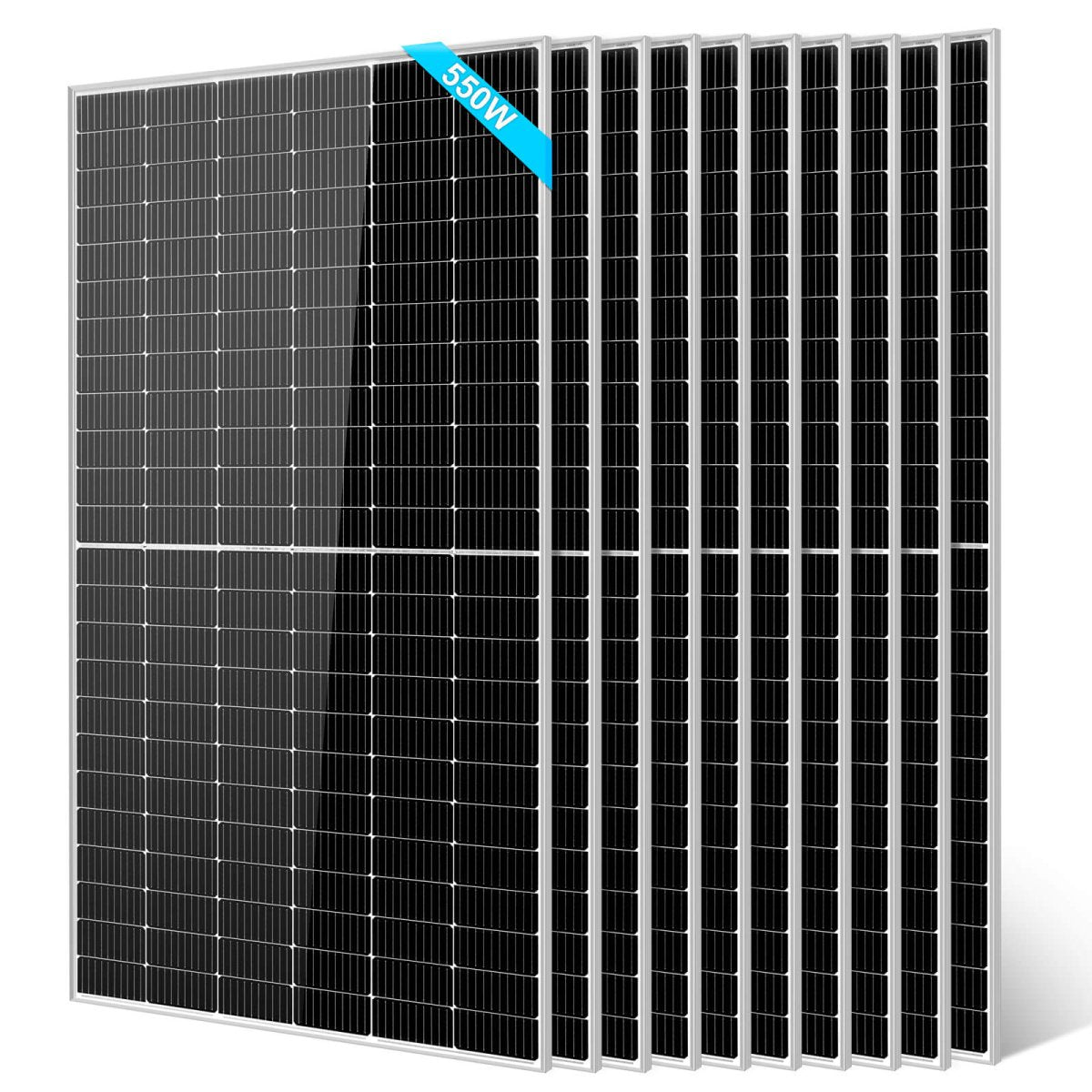 550W Monocrystalline PERC Solar Panel UL 61730