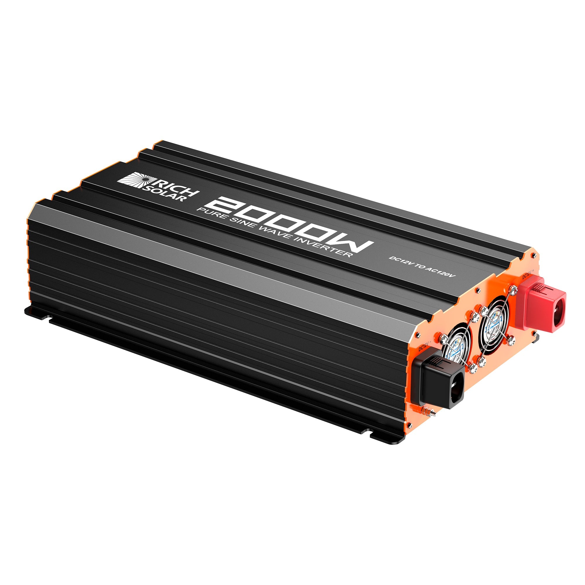 NOVA PURE 2K | 2000 Watt (2kW) 12 Volt Industrial Pure Sine Wave Inverter | Powerful 2000W 12V Off-Grid Inverter for RVs, Trailers, Campers, Vans, Trucks, Overlanders, Boats | Top Rated