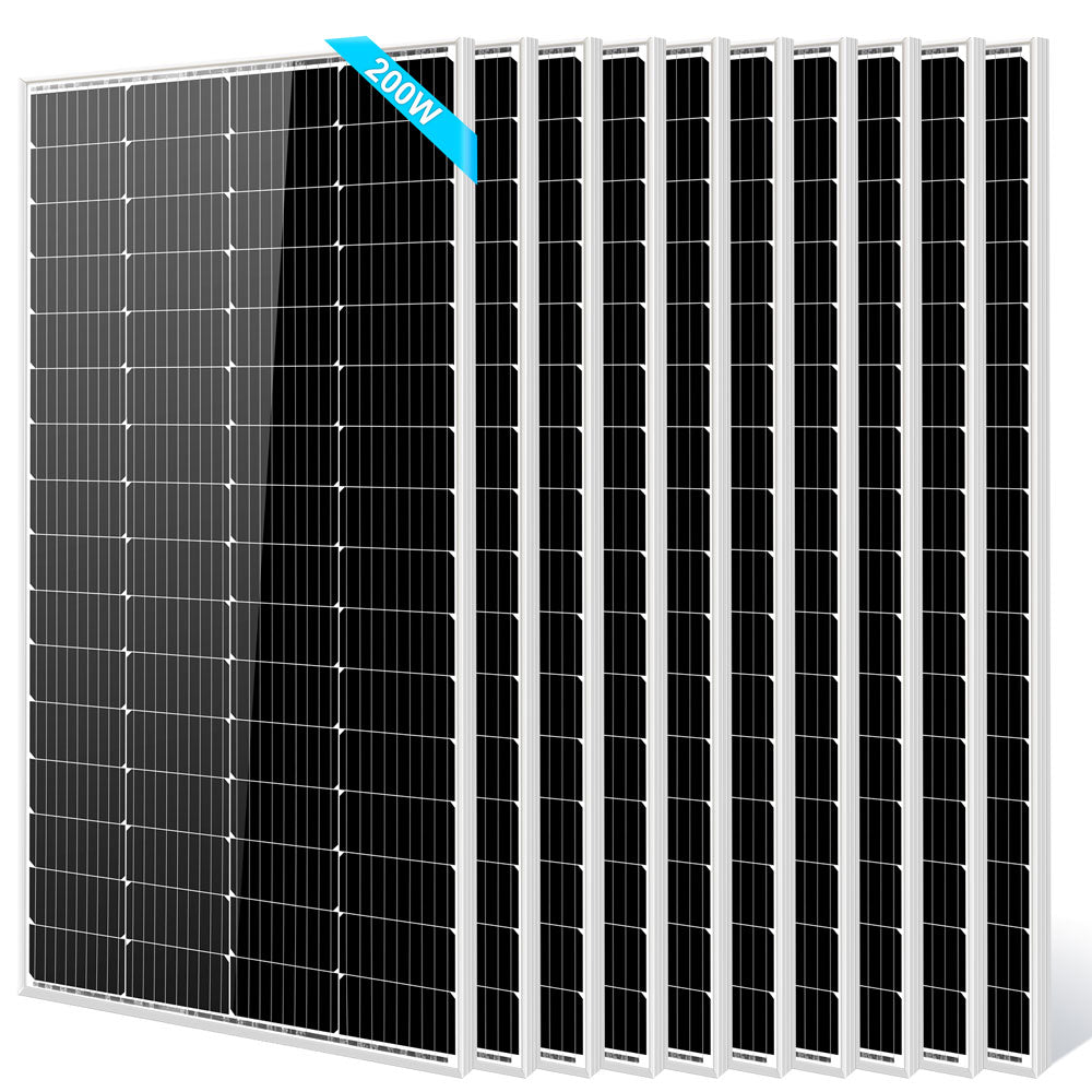 200W Monocrystalline Solar Panel