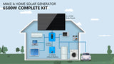 2220W Off-Grid Solar Kit | 5kWh battery