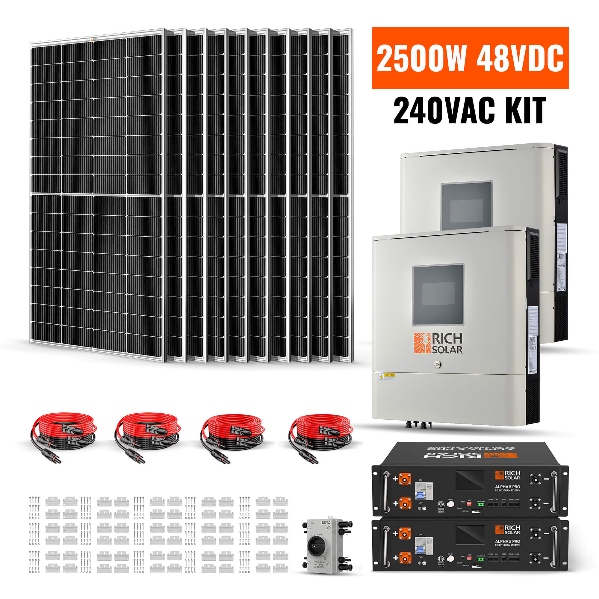 2500W Solar Kit