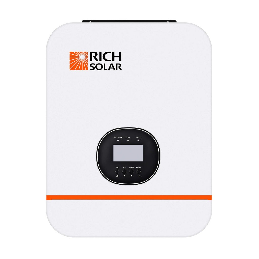 NOVA 3K | 3000 Watt (3kW) 48 Volt Off-Grid Hybrid Solar Inverter | Premium 3000W 48V Hybrid Inverter for RVs, Cabins, Tiny Homes, Off-Grid | Top Rated