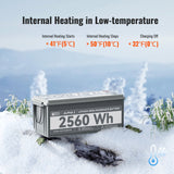 ALPHA 2 | 12V 200Ah LiFePO4 Battery | Powerful 12V Lithium Battery for RVs, Trailers, Vans, Boats, Off-Grid | 5,000 Lifetime Cycles | Bluetooth and Internal Heat Technology