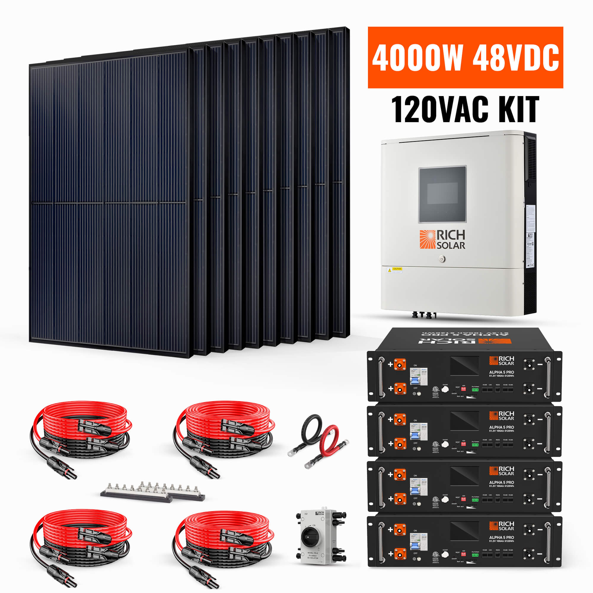 4000W Off-Grid Solar Kit