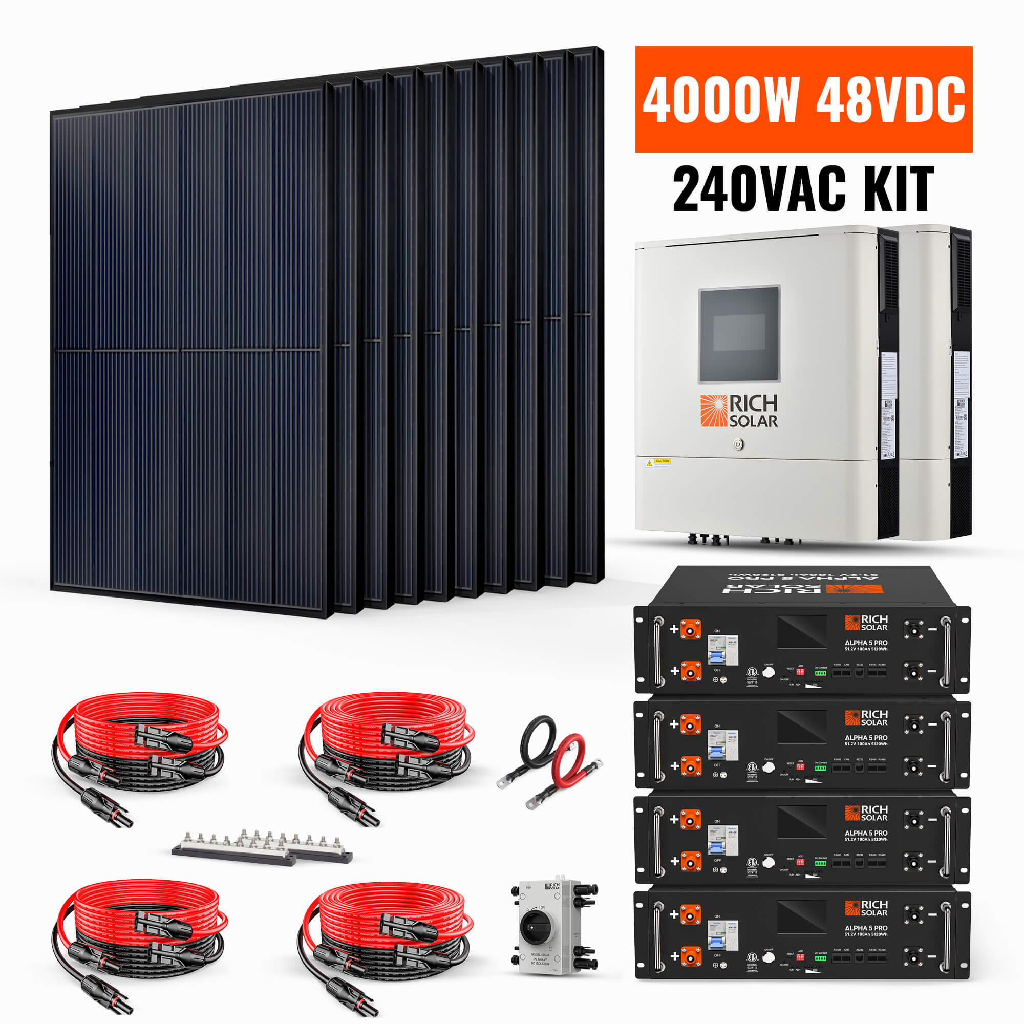 4000W Solar Kit