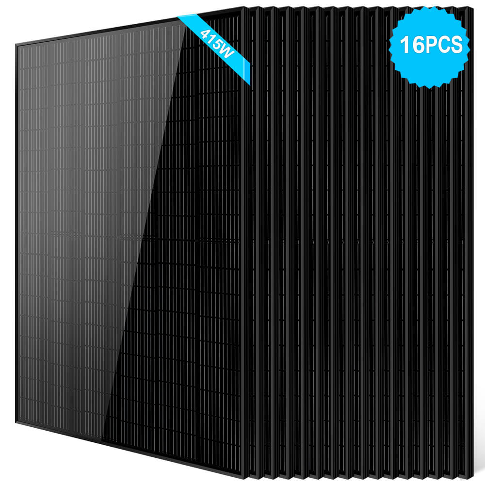 415W Mono Black PERC Solar Panel UL 61730