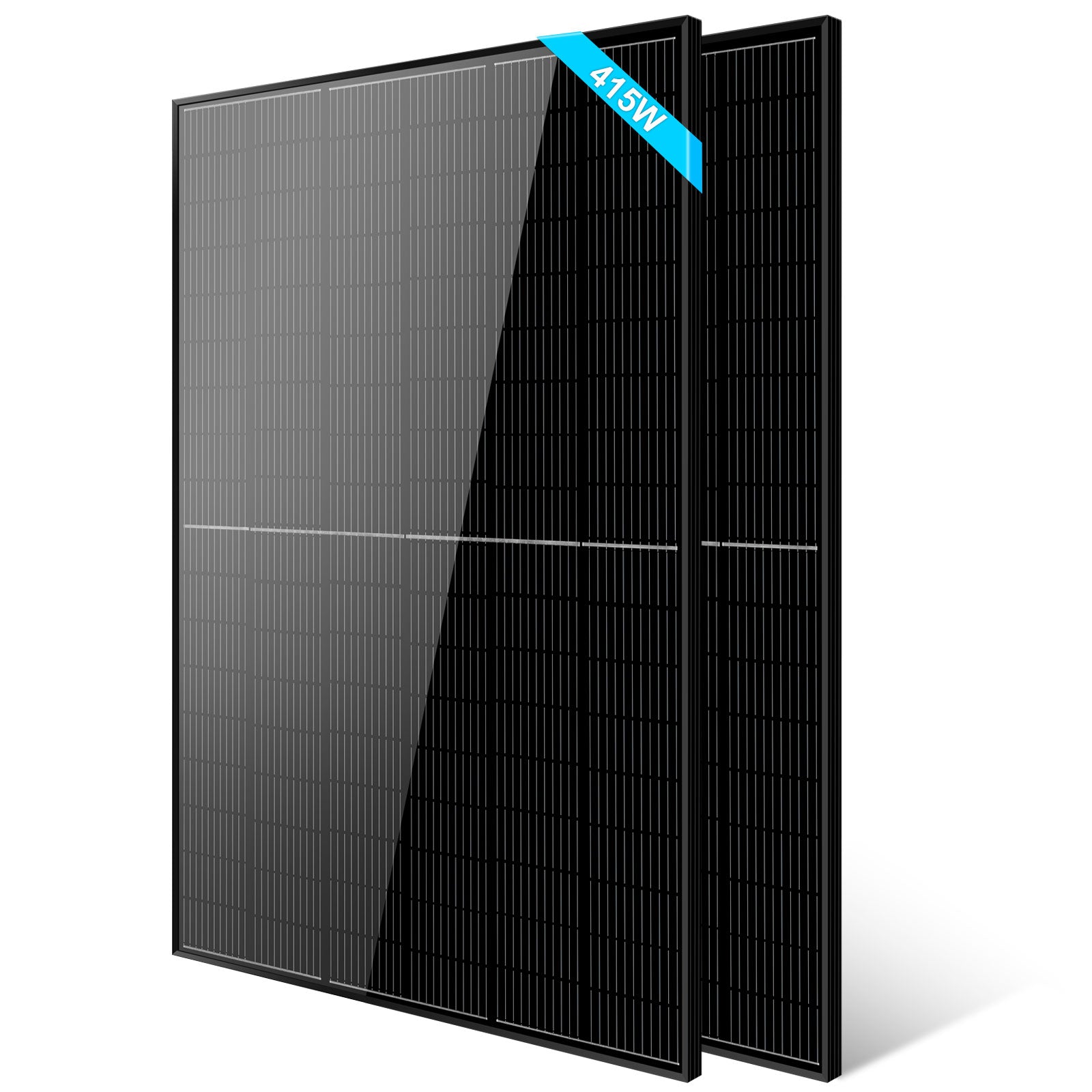 415W MONO BLACK PERC SOLAR PANEL FULL PALLET (32 PANELS) UL 61730