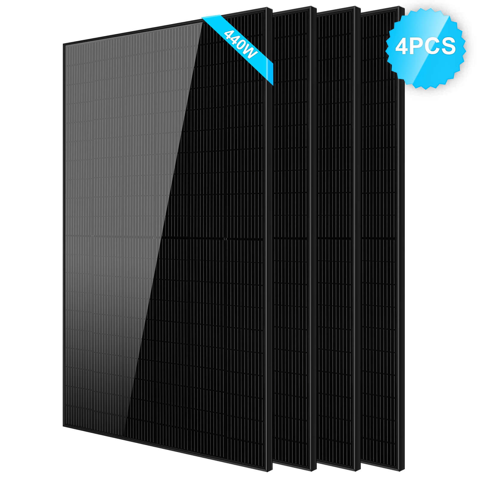 415W Mono Black PERC Solar Panel UL 61730
