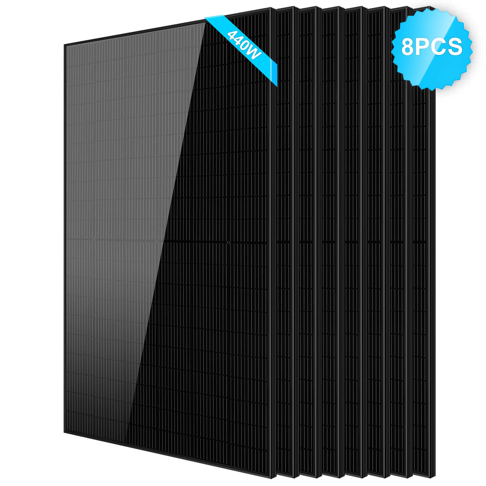 415W Mono Black PERC Solar Panel UL 61730