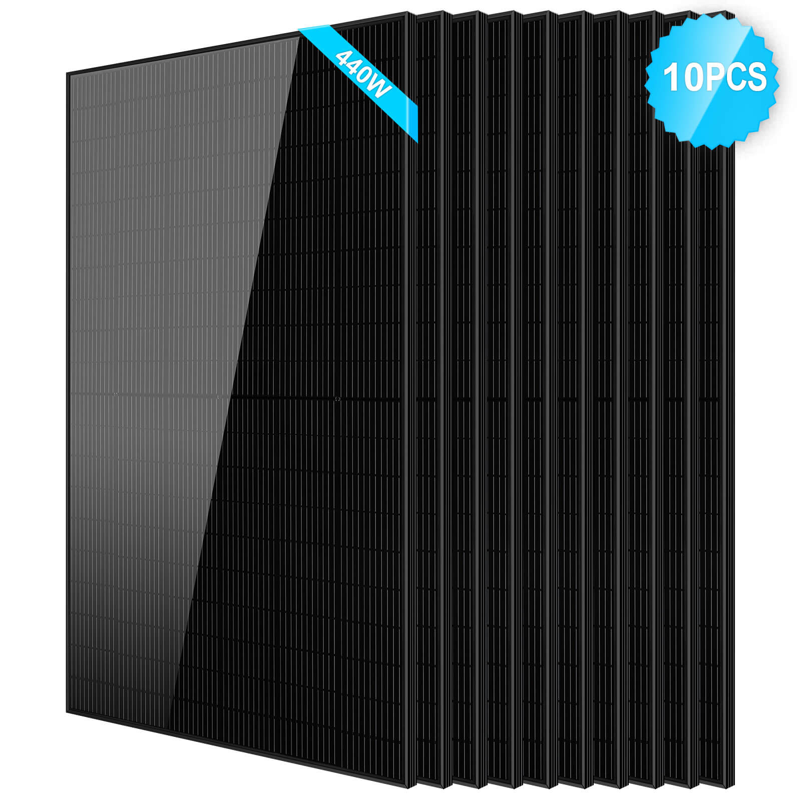 415W Mono Black PERC Solar Panel UL 61730