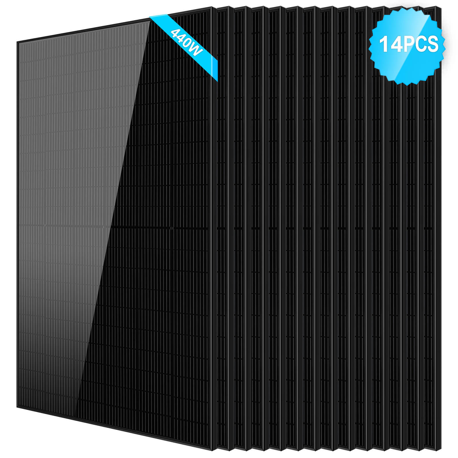415W Mono Black PERC Solar Panel UL 61730
