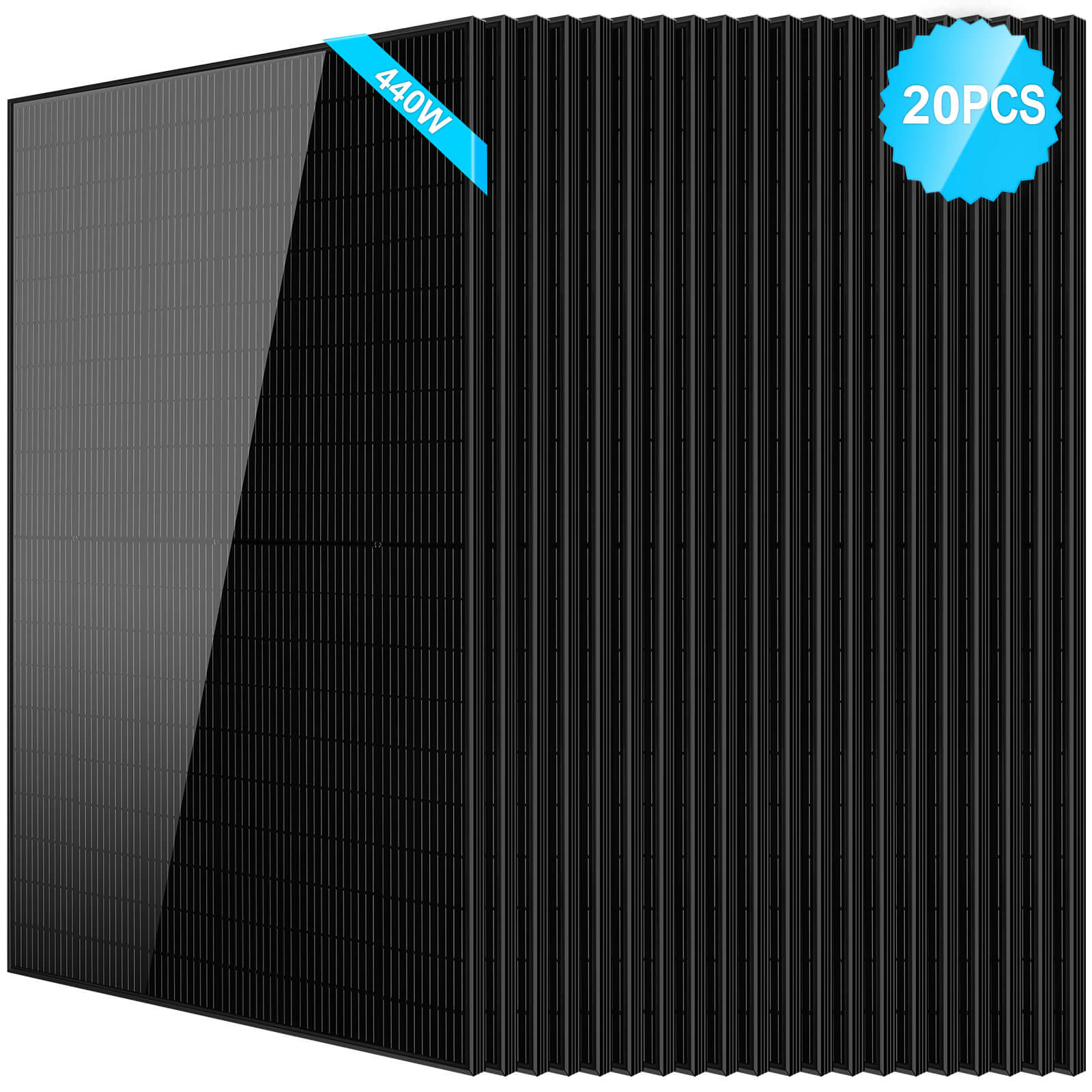 415W Mono Black PERC Solar Panel UL 61730
