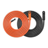 4 Gauge (4AWG) Cable Wire Connect Battery to Inverter (Orange & Black) | Choose Feet/Length