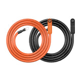 4 Gauge (4AWG) Cable Wire Connect Battery to Inverter (Orange & Black) | Choose Feet/Length