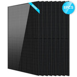 415W Mono Black PERC Solar Panel UL 61730