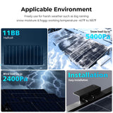 415W Mono Black PERC Solar Panel UL 61730