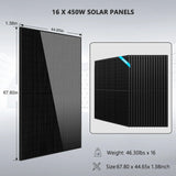 7200W Hybrid Solar Kit