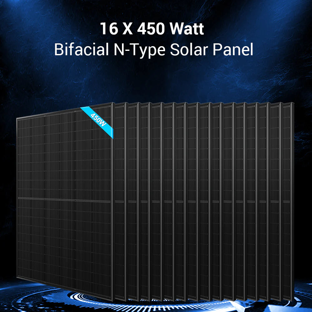7200W Hybrid Solar Kit