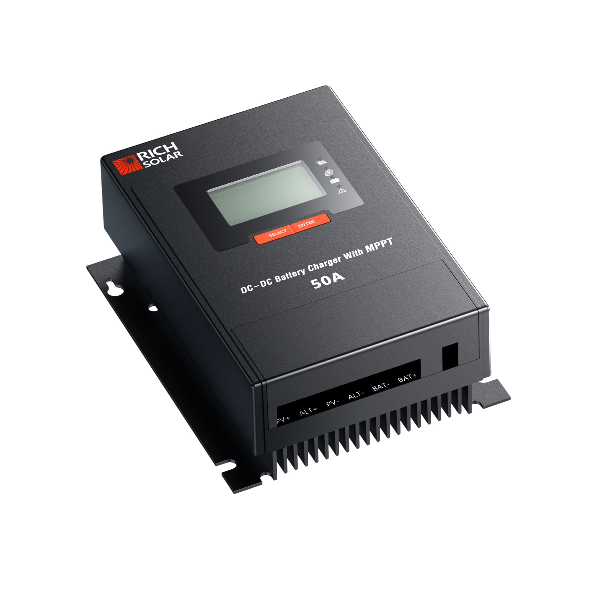 BRAVO 50 DC | 50 Amp DC-DC Solar Charge Controller with MPPT | Premium 50A 12V/24V DC-DC Solar Controller with MPPT for RVs, Trailers, Campers, Vans, Boats, Off-Grid | #1 Ranked DC to DC Solar Controller