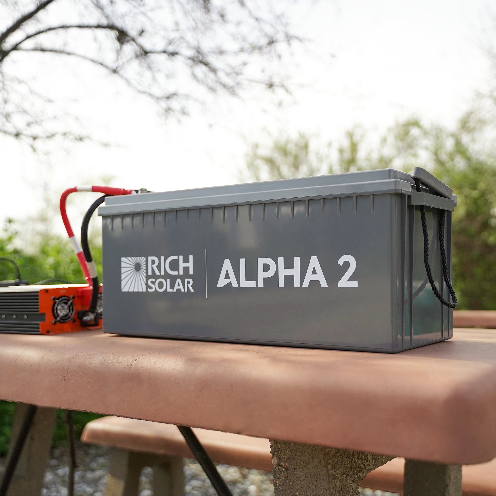 ALPHA 2 | 12V 200Ah LiFePO4 Battery | Powerful 12V Lithium Battery for RVs, Trailers, Vans, Boats, Off-Grid | 5,000 Lifetime Cycles | Bluetooth and Internal Heat Technology