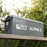ALPHA 2 | 12V 200Ah LiFePO4 Battery | Powerful 12V Lithium Battery for RVs, Trailers, Vans, Boats, Off-Grid | 5,000 Lifetime Cycles | Bluetooth and Internal Heat Technology