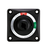 275A On/Off Battery Switch | 275 Amp DC Switch with Removable Knob for Isolation and Safety | Easy Install