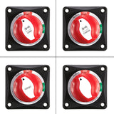 275A On/Off Battery Switch | 275 Amp DC Switch with Removable Knob for Isolation and Safety | Easy Install
