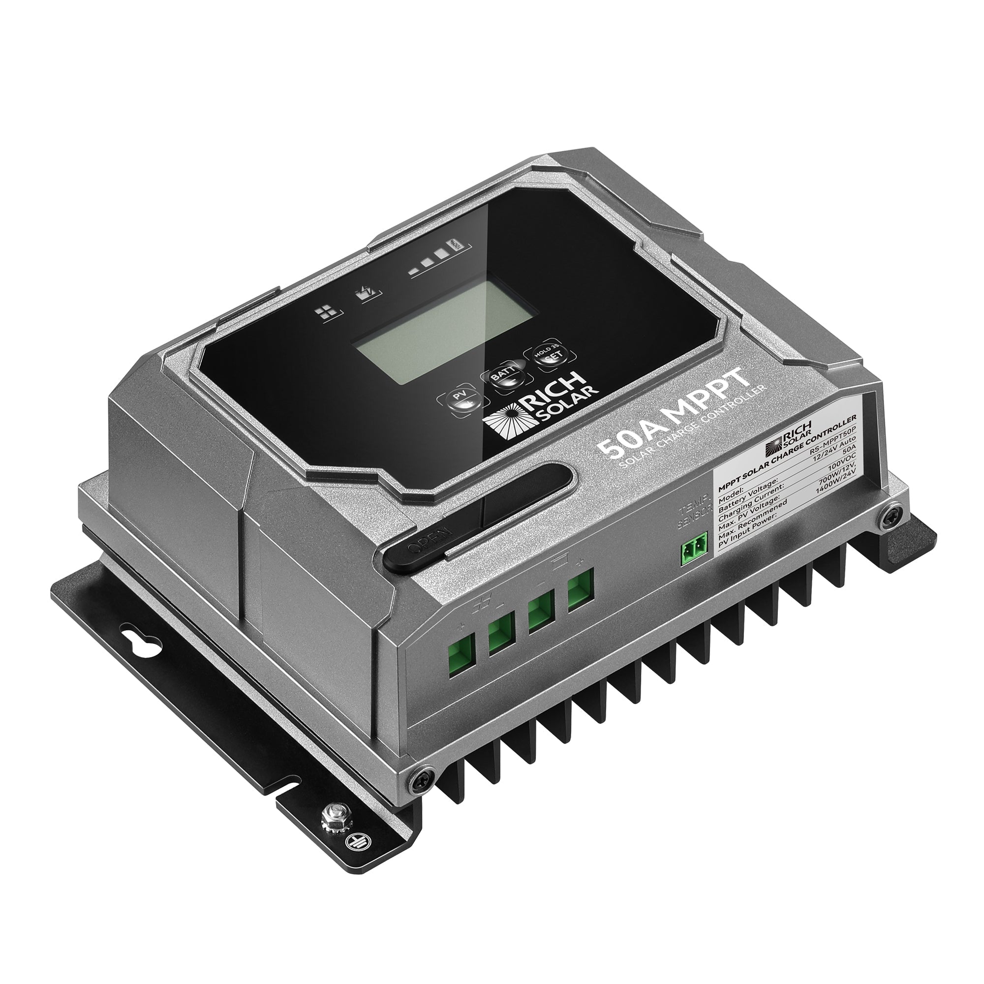 BRAVO 50 | 50 Amp MPPT Solar Charge Controller | Premier 50A 12V/24V MPPT Solar Controller for RVs, Trailers, Campers, Vans, Boats, Off-Grid | Awarded #1 Solar Controller 2025