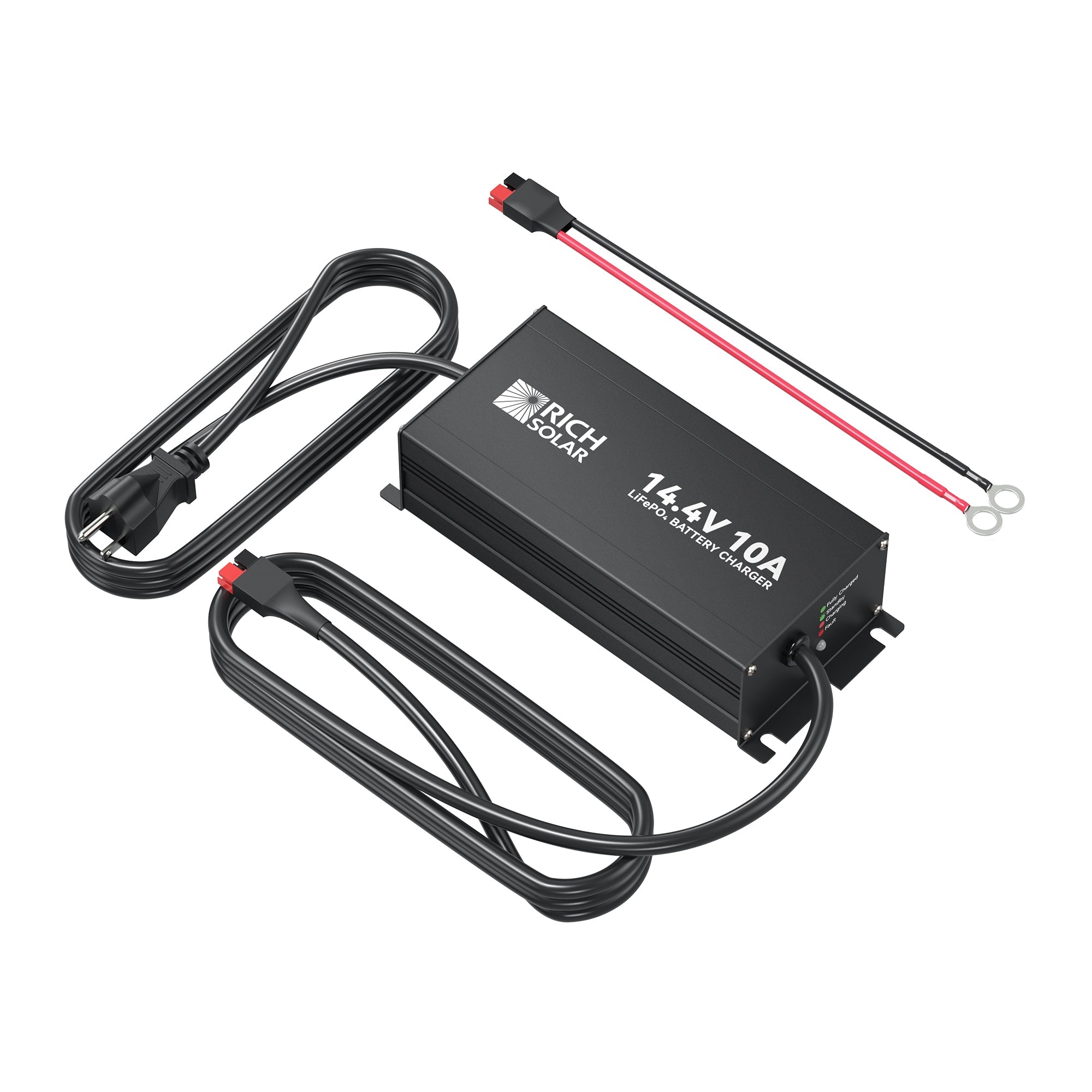 12V(14.6V) 10A | 100-240VAC | 12V LiFePO4 Battery Charger