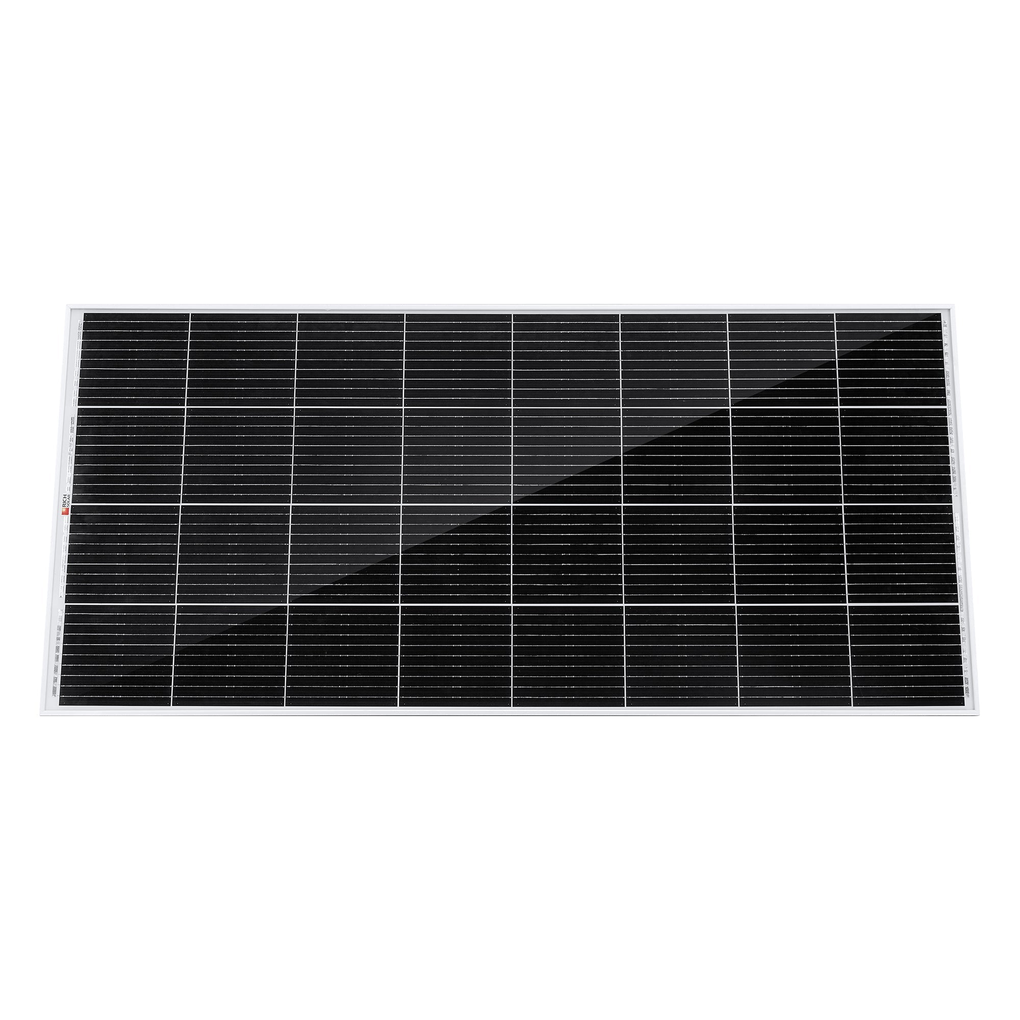MEGA 200 | 200 Watt Solar Panel | Premier 12V Off-Grid Solar Panel for RVs Cabins, Boats | 25-Year Output Warranty | UL Certified