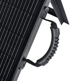 MEGA 200 Portable Briefcase Solar Panel | 200 Watt Portable Solar Panel | Powerful 12V Portable Solar Panel for Generators, Power Stations, Campers | High Efficiency