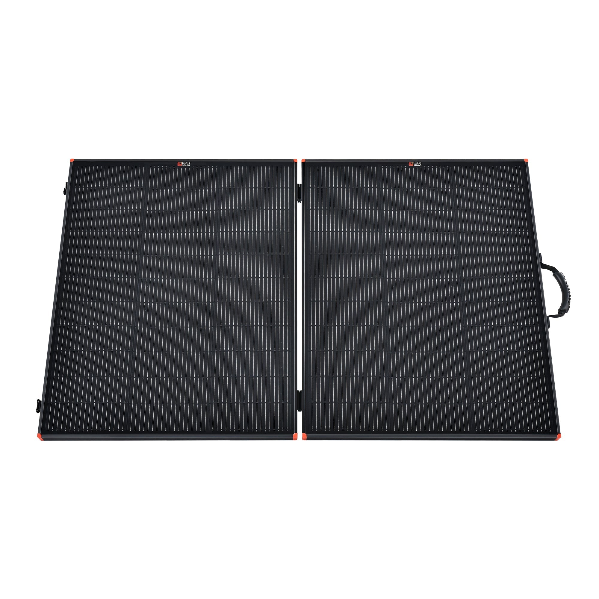 MEGA 200 Portable Briefcase Solar Panel | 200 Watt Portable Solar Panel | Powerful 12V Portable Solar Panel for Generators, Power Stations, Campers | High Efficiency