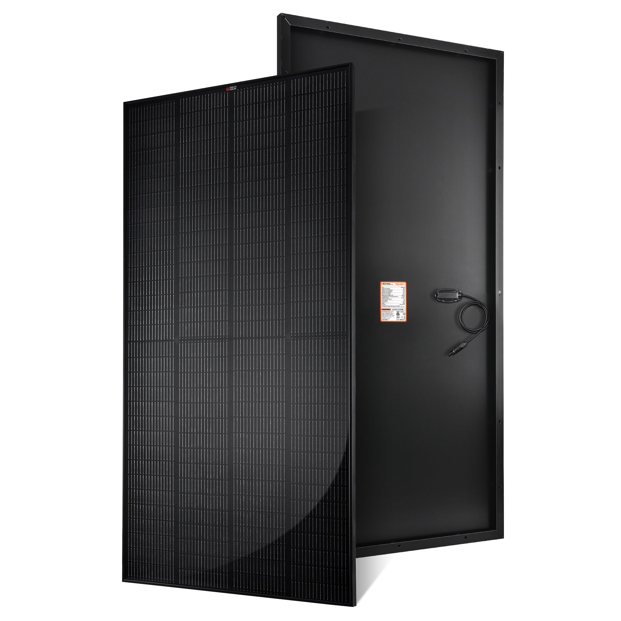 MEGA 250 PRO | 250 Watt 24 Volt Solar Panel | Premium 24V Off-Grid Solar Panel for Campers, Tiny Homes, Cabins | 25-Year Output Warranty | UL Certified